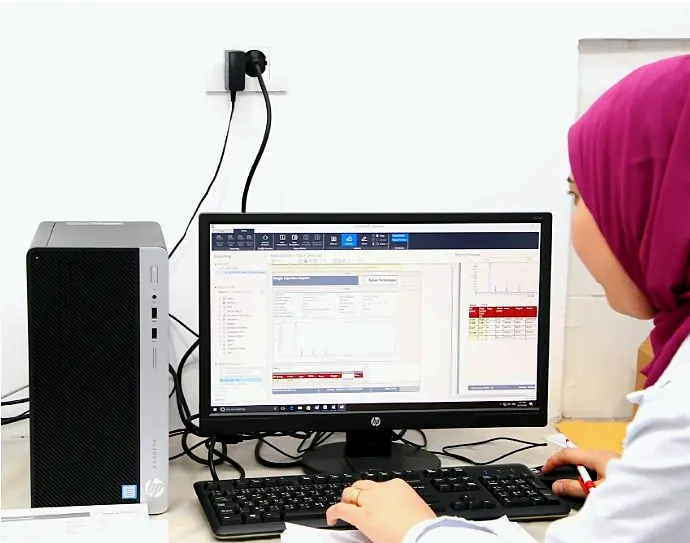 Data review in the QC lab